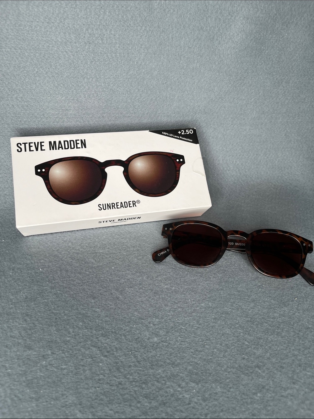Sunreaders by Steve Madden. +250 lens strength